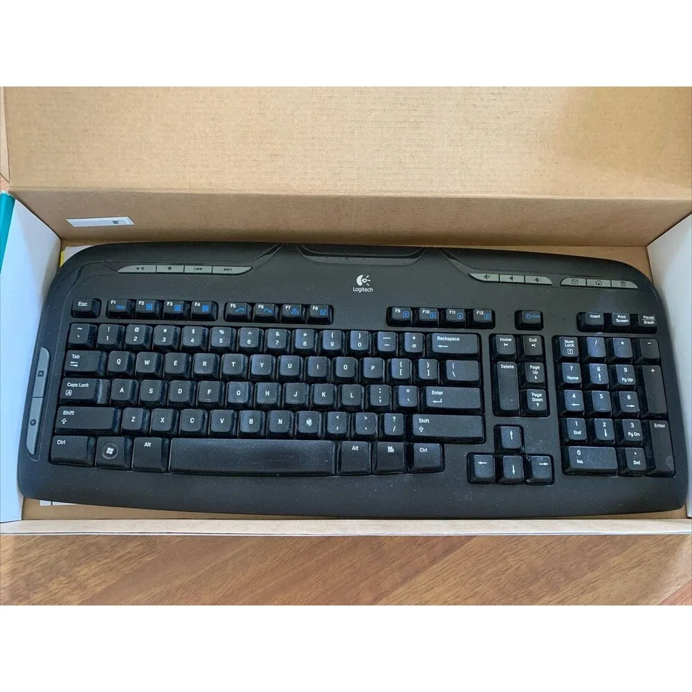 LOGITECH Cordless Desktop EX110‎ Wireless Keyboard KEYBOARD - No Mouse